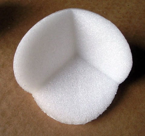 Hjørnebeskyttelse skum 100 mm x 10 mm │ 1900 stk.