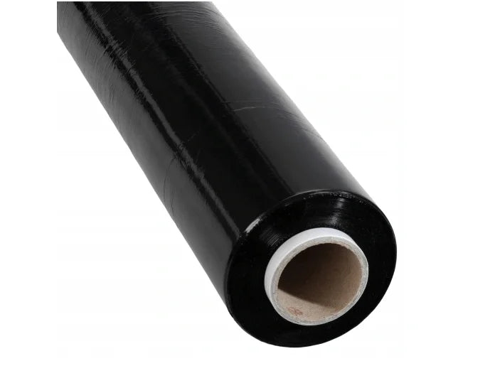Strekkfilm 150 m x 50 cm │ Håndstrekkfilm Svart Stretch Film - 1,5 kg