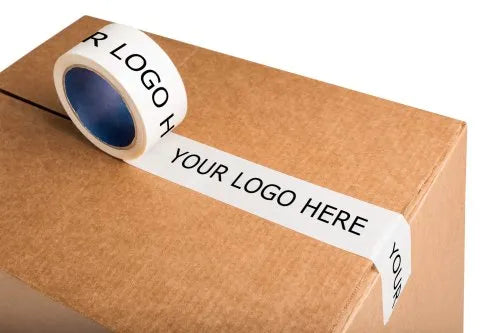 Pakketape med trykk 48mm x 60m │ Emballasje tape med logo - 36 stk.