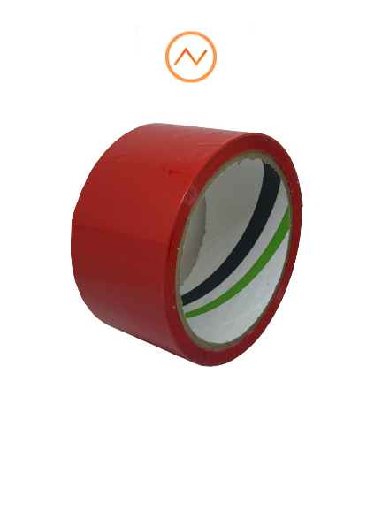 Pakketape akryl farget 48 mm x 50 m │ Pakketeip - Ulike farger