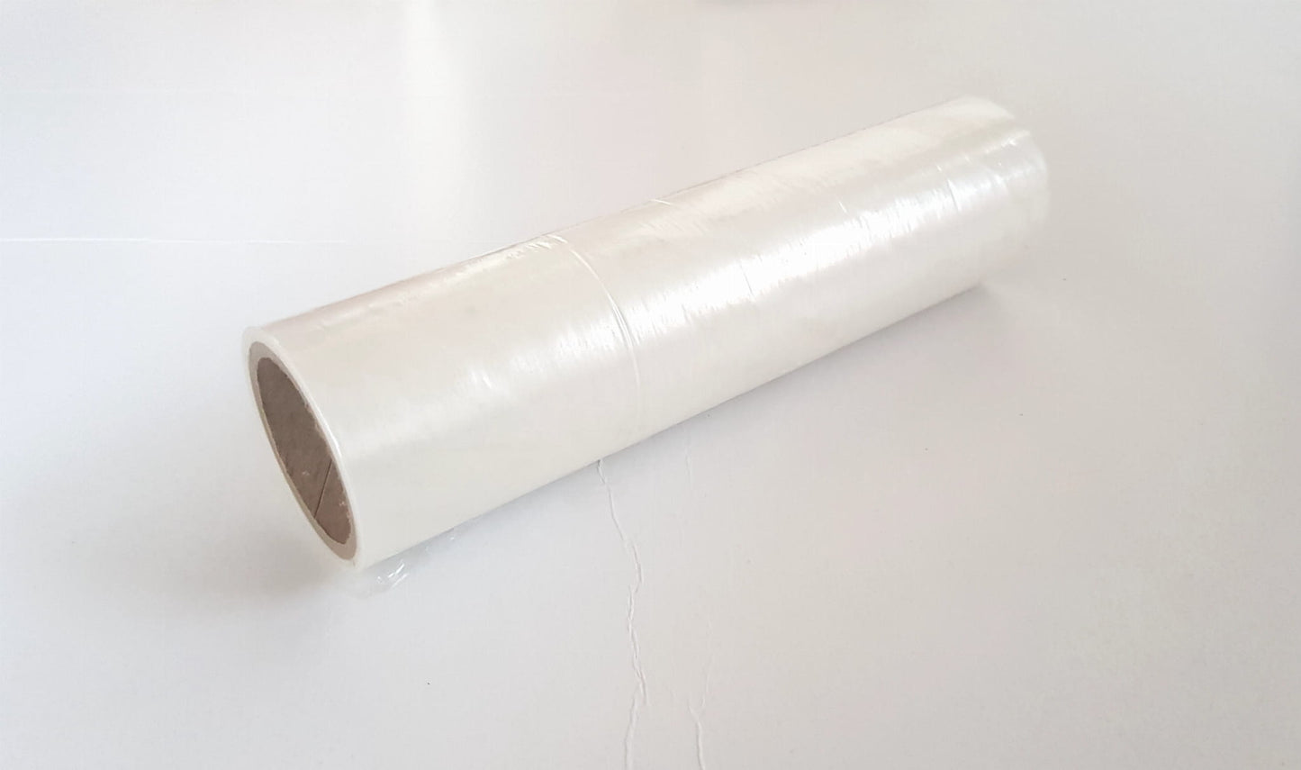 Beskyttelsesfilm gjennomsiktig 25 cm x 25 m