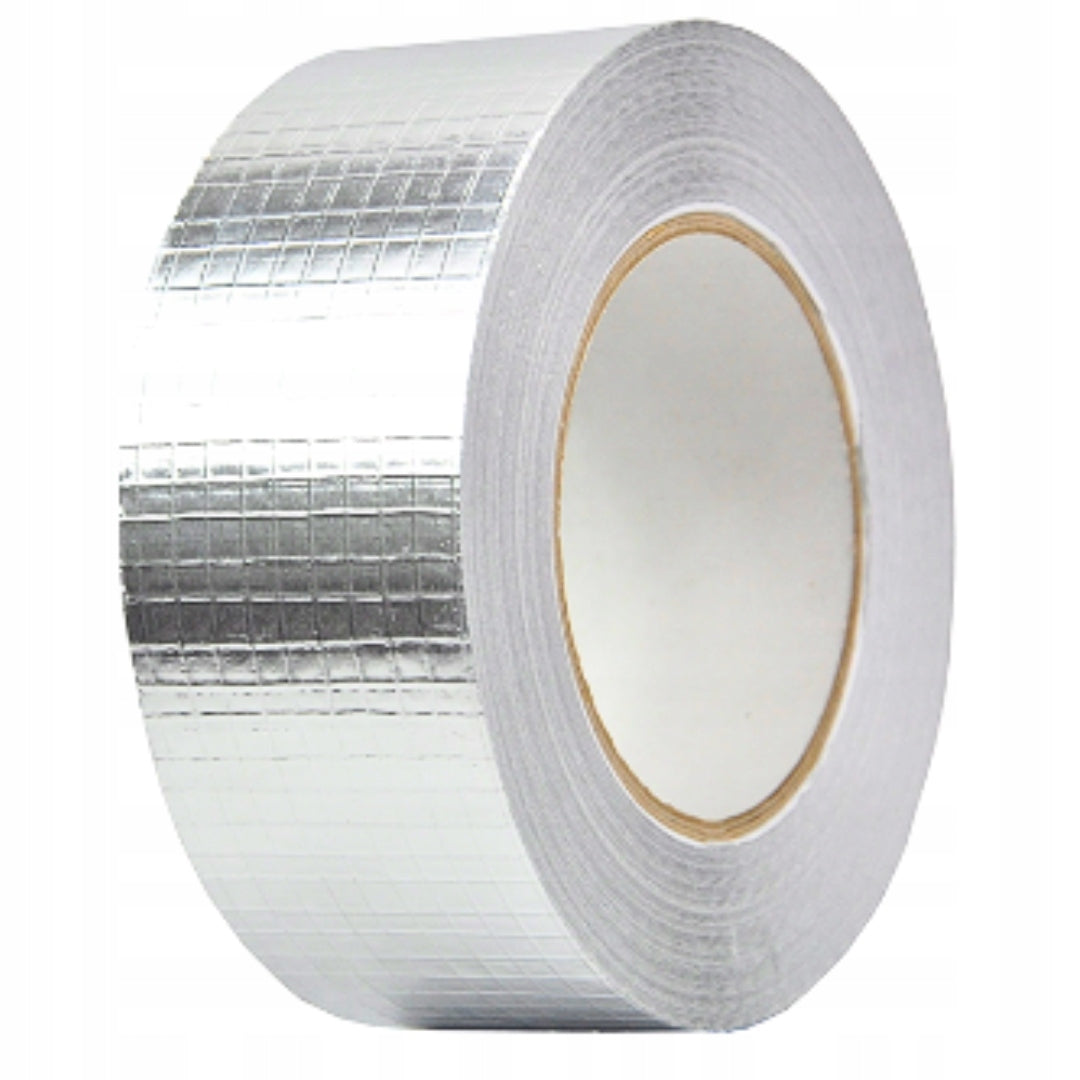 Aluminiumstape lerretsforsterket 50 mm x 50 m │ Strong Aluminum Reinforced Tape