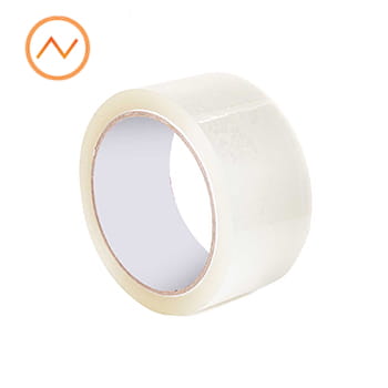 Pakketape Akryl klar 48 mm x 55 m │ Pakketeip - Emballasjetape