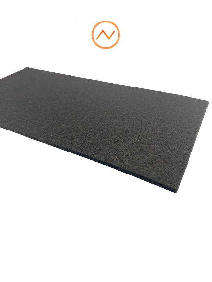 Filtputer selvklebende svart 100 mm x 200 m │ Gulvbeskyttelse - Filt Pads Black