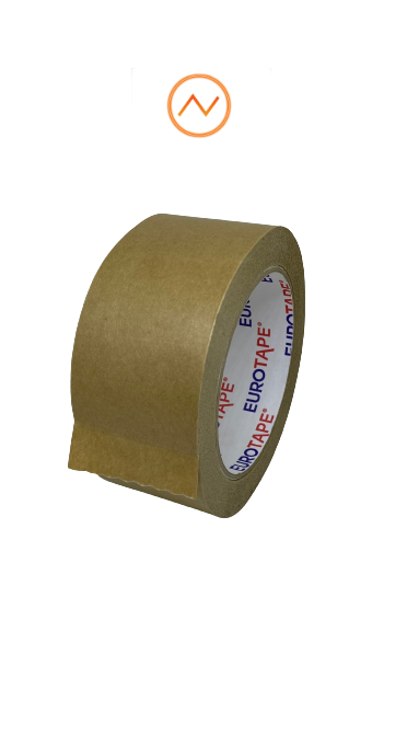 Pakketape papir SuperEco klar 48 mm x 50 m │ Pakketeip - Emballasjetape