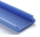 Skumprofil PE blå U 35 mm x 45 mm - 2m │ U-Profile Foam Edge Protector - pk a`180 m.