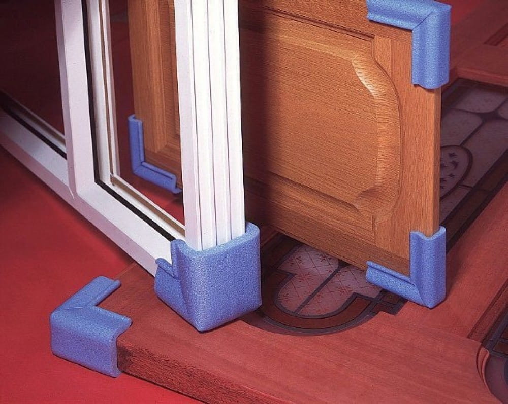 Hjørnebeskyttelse U-hjørne 80 mm x 100 mm │ U-profile Foam Corner - pk a`280 stk.