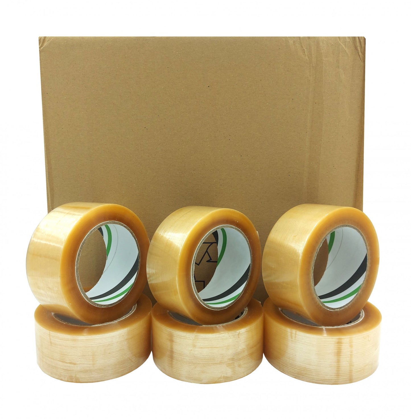 Pakketape Solvent klar 48 mm x 120 m │ Pakketeip - Emballasjetape - sett 36 stk.