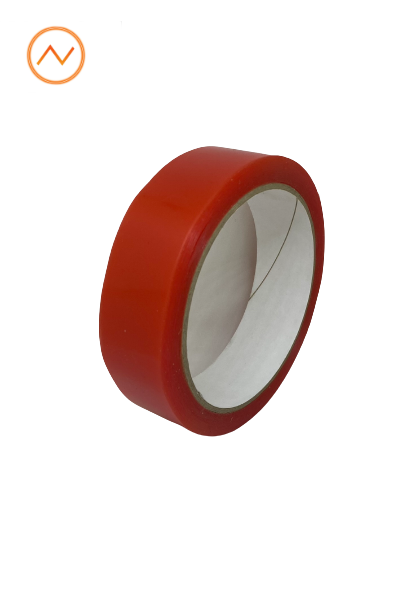 Banner bond Dobbeltsidig tape Rød 12 mm x 50 m