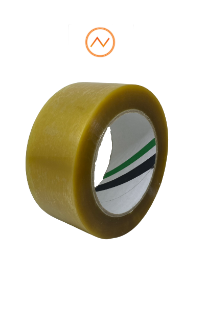 Pakketape Solvent klar 48 mm x 120 m │ Pakketeip - Emballasjetape - Transparent Clear Packing Tape