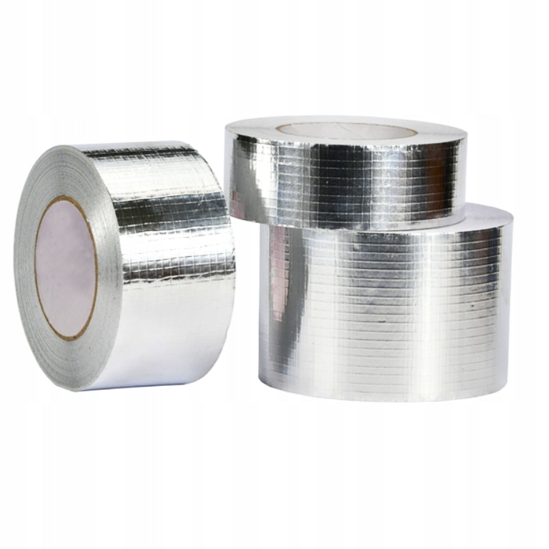 Aluminiumstape lerretsforsterket 50 mm x 50 m │ Strong Aluminum Reinforced Tape